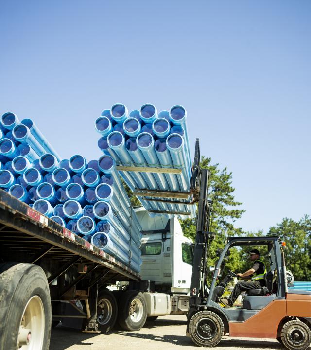 Unloading Pipes