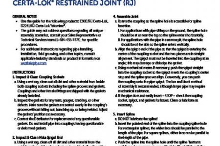 Certa-Lok® RJ Installation Guide