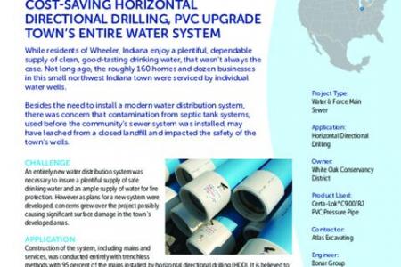 Cost-Saving Horizontal Directional Drilling - PVC Upgrade Town's Entire Water System